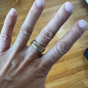 Anna Beck Band Ring - Gold